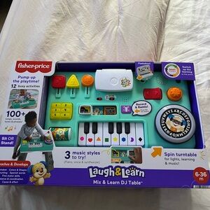 Fisher price laugh and learn mix and learn dj table